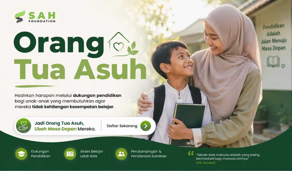 Jadilah Orang Tua Asuh, Temani Langkah Mereka Meraih Masa Depan!