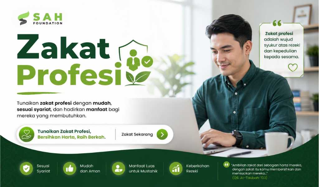 Tunaikan Zakat Profesi, Hadirkan Berkah untuk Sesama!